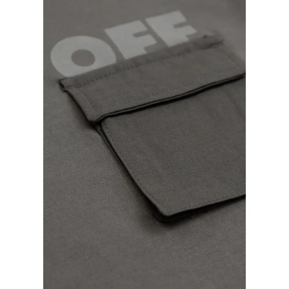 Off White Bovenkleding^T-shirt met zak