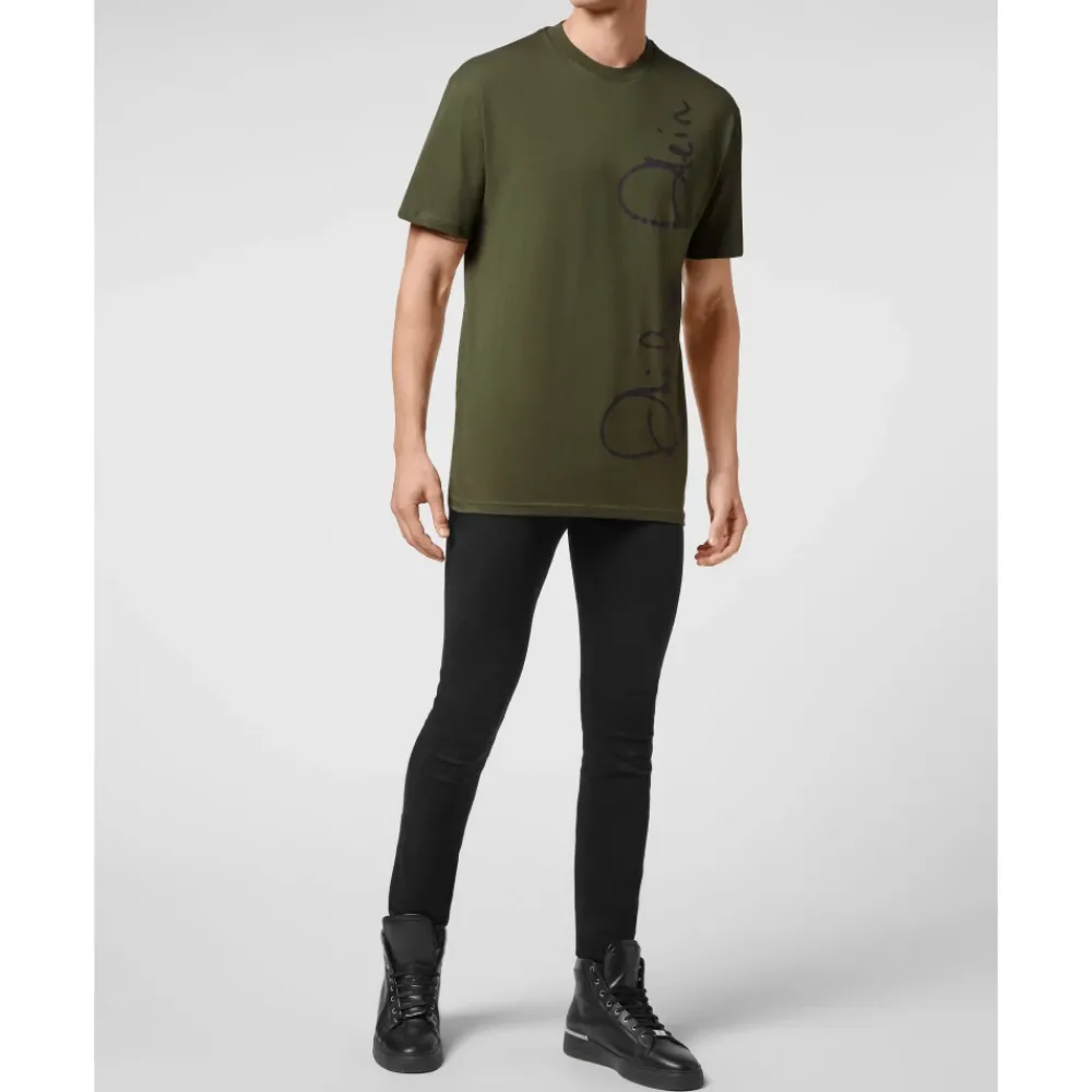 Heren Philipp Plein T-Shirt Ronde Hals