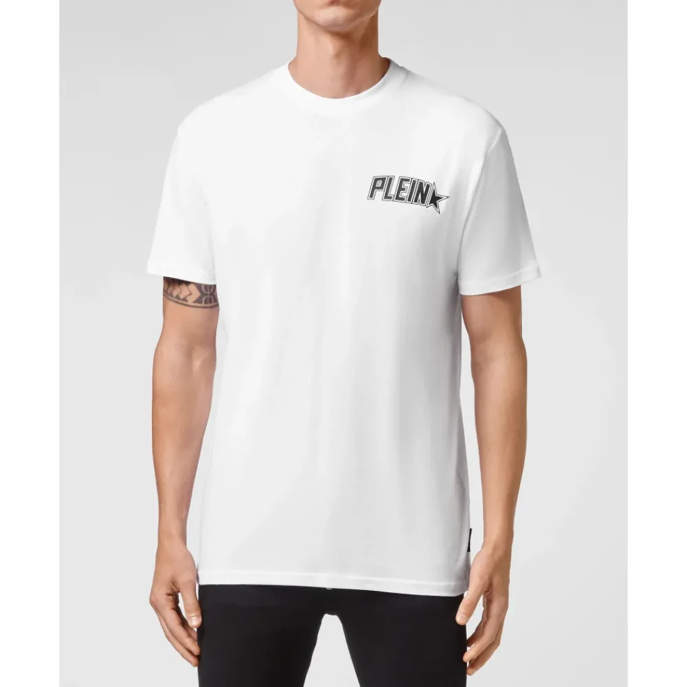 Heren Philipp Plein Shirts^T-Shirt Ronde Hals