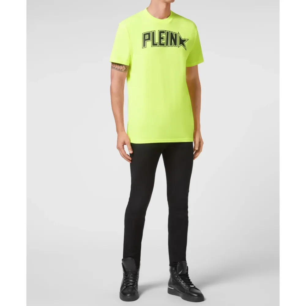 Heren Philipp Plein Shirts^T-Shirt Ronde Hals