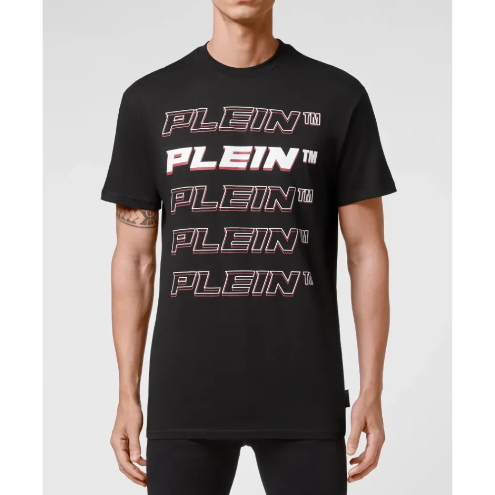 Heren Philipp Plein Shirts^T-shirt Ronde Hals