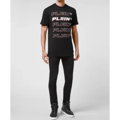 Heren Philipp Plein Shirts^T-shirt Ronde Hals