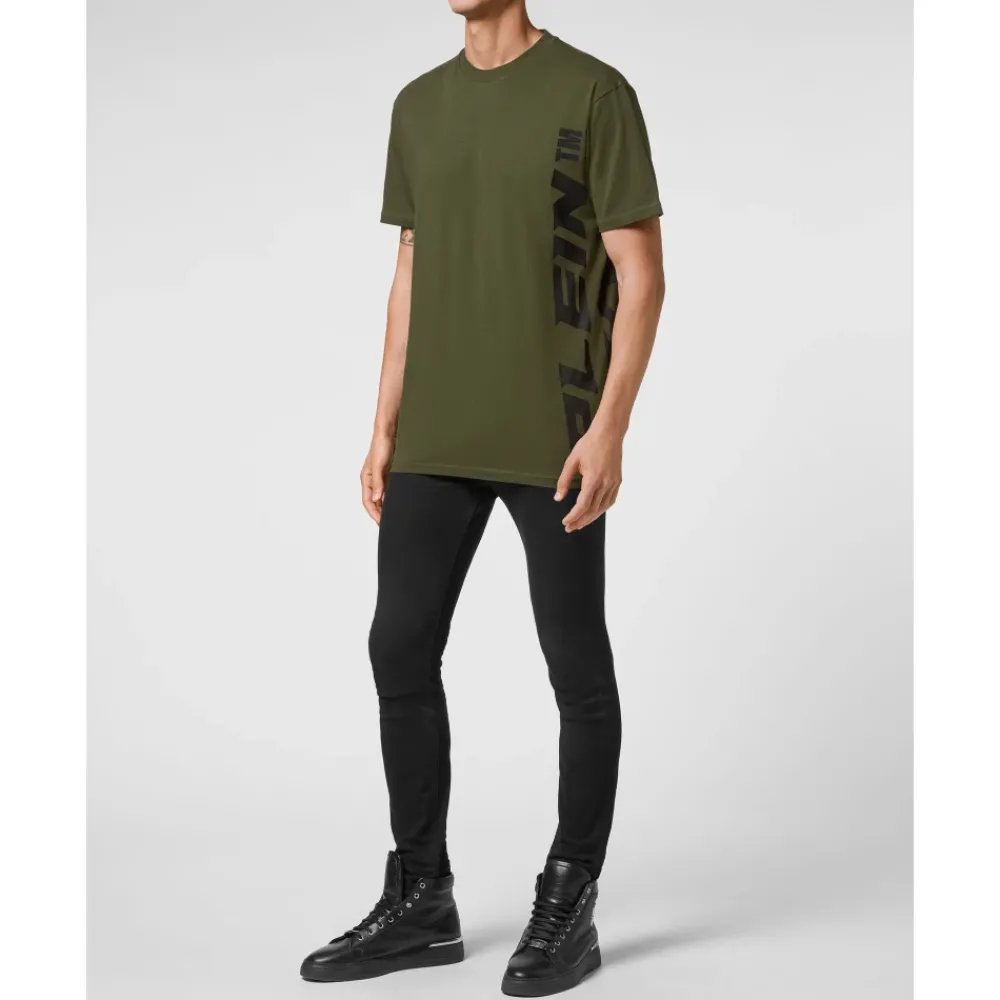 Heren Philipp Plein Shirts^T-Shirt Ronde Hals