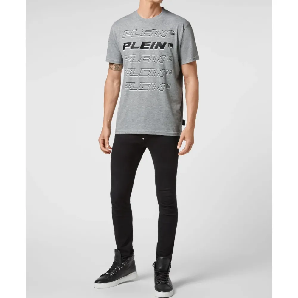 Heren Philipp Plein T-Shirt Ronde Hals