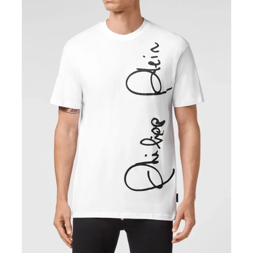 Heren Philipp Plein T-Shirt Ronde Hals