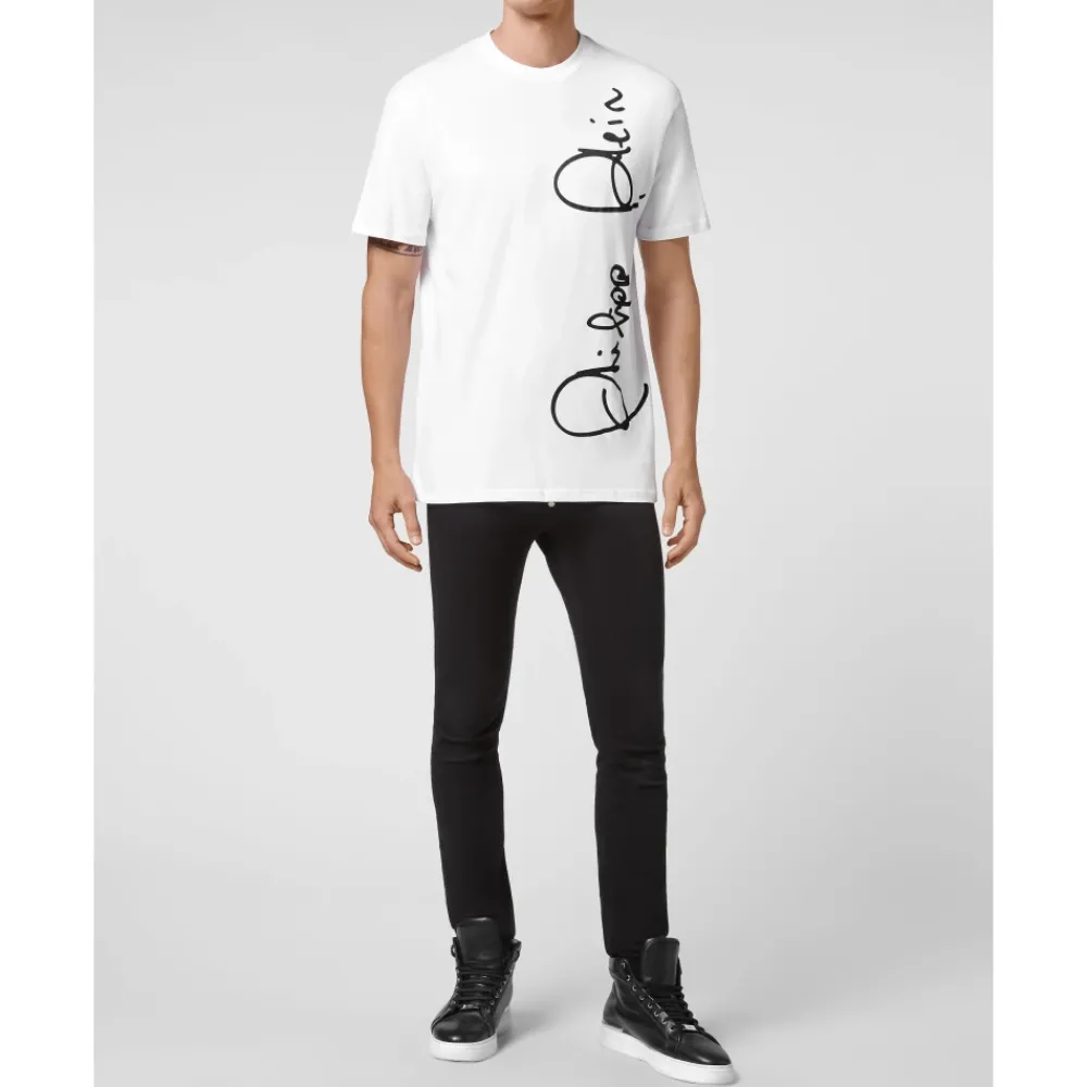 Heren Philipp Plein T-Shirt Ronde Hals
