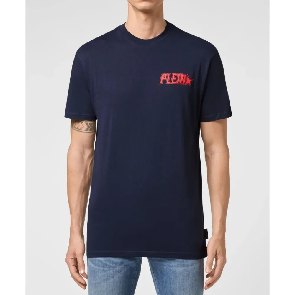 Heren Philipp Plein Shirts^T-Shirt Ronde Hals