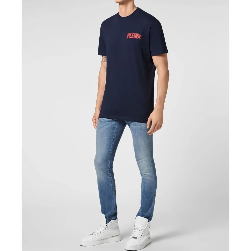 Heren Philipp Plein Shirts^T-Shirt Ronde Hals