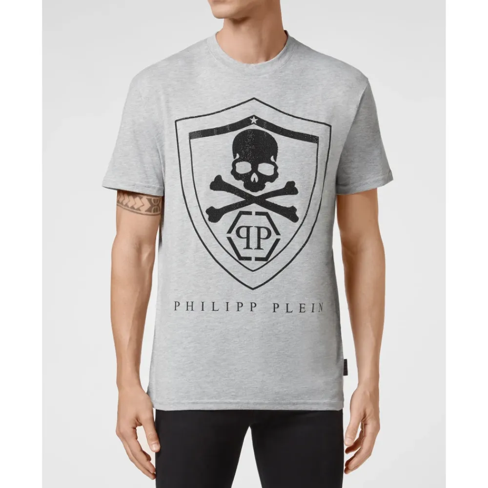 Heren Philipp Plein Shirts^T-shirt Ronde Hals