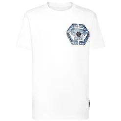 Heren Philipp Plein Shirts^T-Shirt Ronde Hals Lil’ Monsters Gang