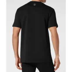 Heren Philipp Plein Shirts^T-Shirt Ronde Hals SKELETON