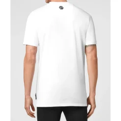 Heren Philipp Plein T-Shirt Ronde Hals Skeleton