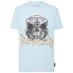 Heren Philipp Plein T-Shirt Ronde Hals SKULL