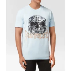 Heren Philipp Plein T-Shirt Ronde Hals SKULL