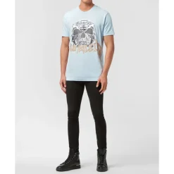 Heren Philipp Plein T-Shirt Ronde Hals SKULL