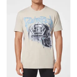 Heren Philipp Plein Shirts^T-Shirt Ronde Hals SKULL