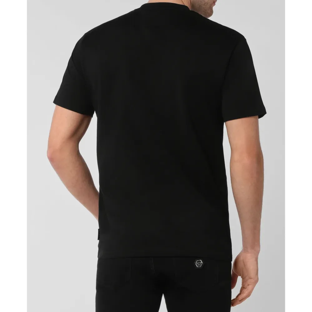 Heren Philipp Plein T-Shirt Ronde Hals Skull