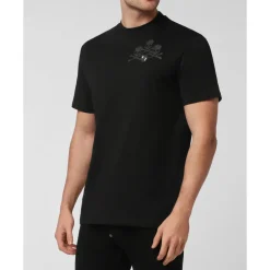 Heren Philipp Plein T-Shirt Ronde Hals Skull