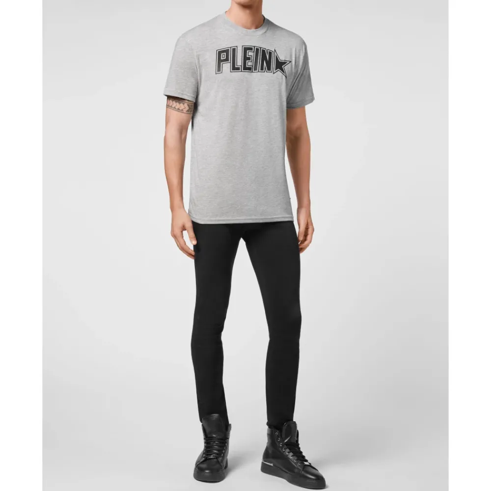 Heren Philipp Plein Shirts^T-shirt Ronde Hals SS