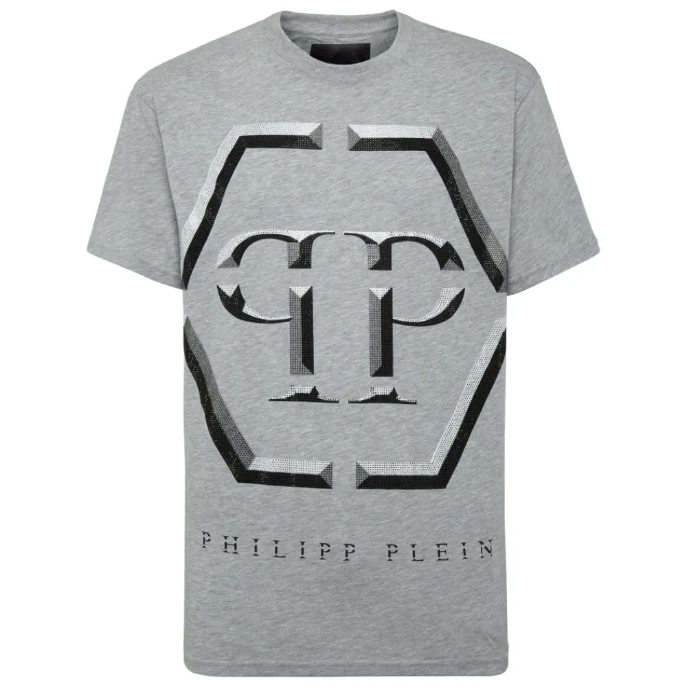 Heren Philipp Plein T-shirt Ronde Hals SS