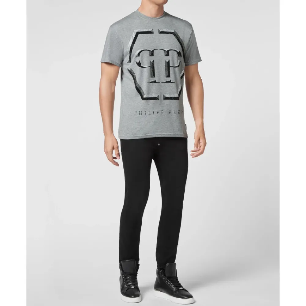 Heren Philipp Plein T-shirt Ronde Hals SS