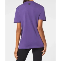 DAMES Philipp Plein Shirts^T-shirt Ronde Hals Teddy