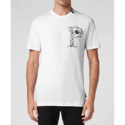 Heren Philipp Plein T-shirt Round Neck SS Money