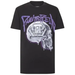 Heren Philipp Plein Shirts^T-shirt Round Neck SS Skull