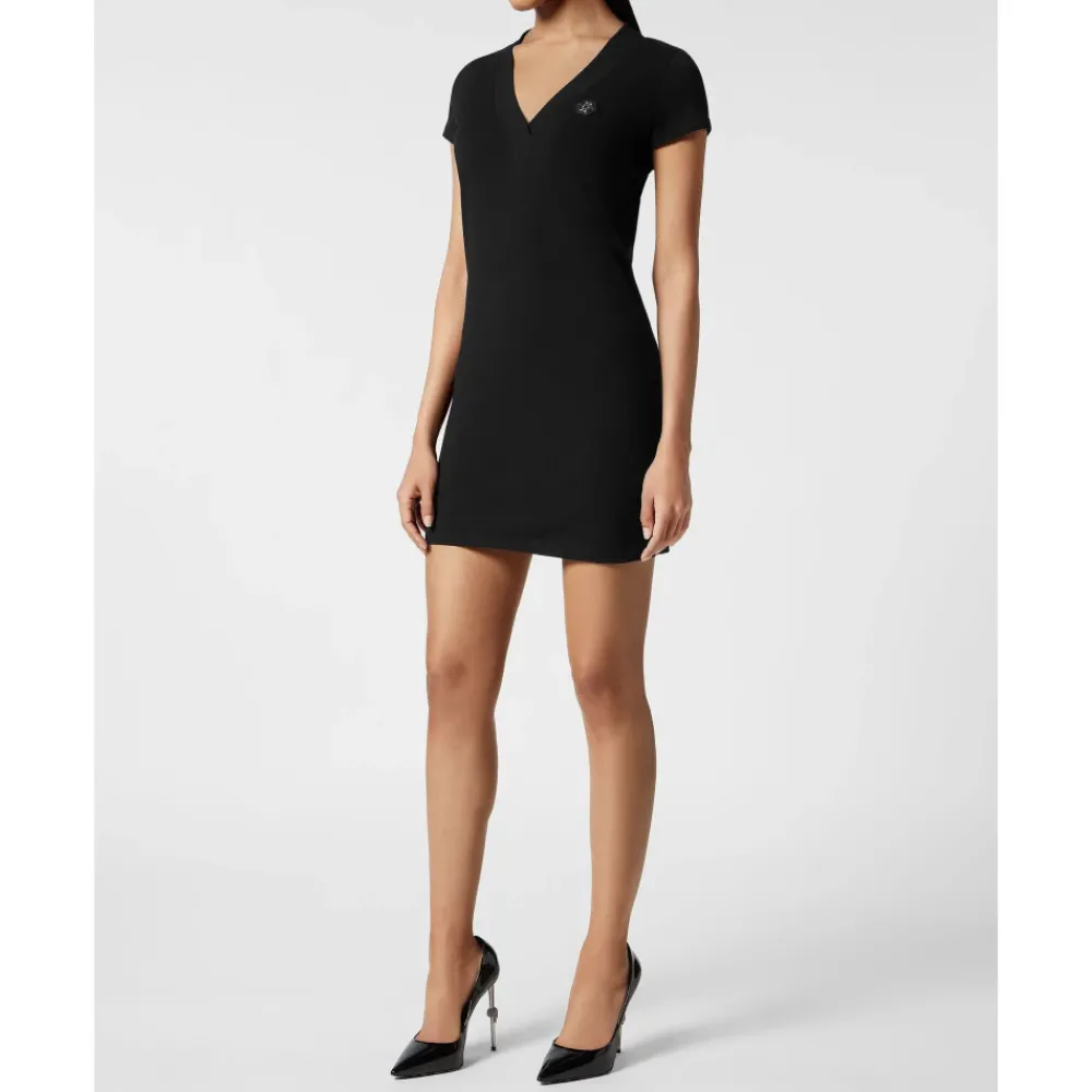 DAMES Philipp Plein T-shirt Short Dress Basic