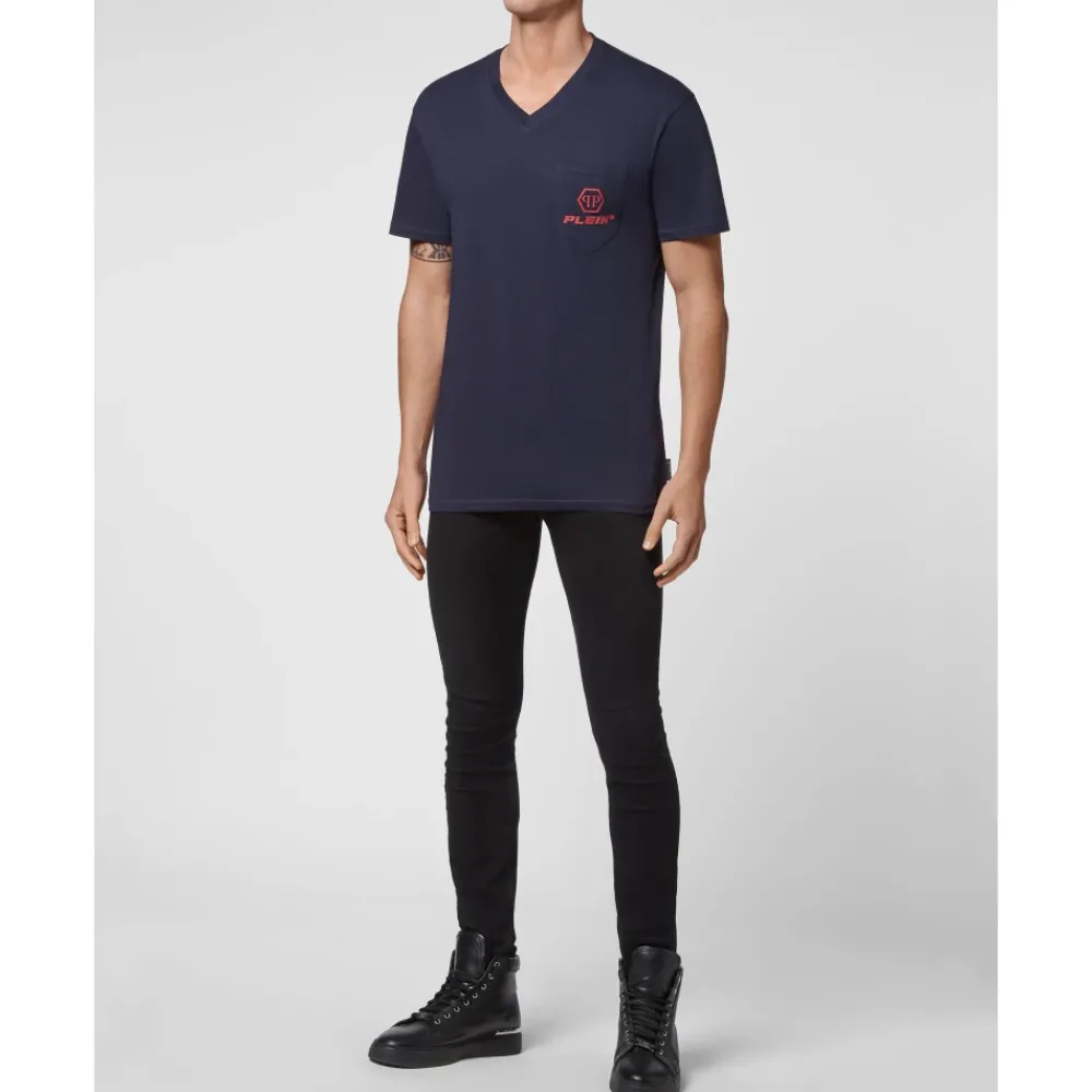 Heren Philipp Plein Shirts^T-shirt V-Neck