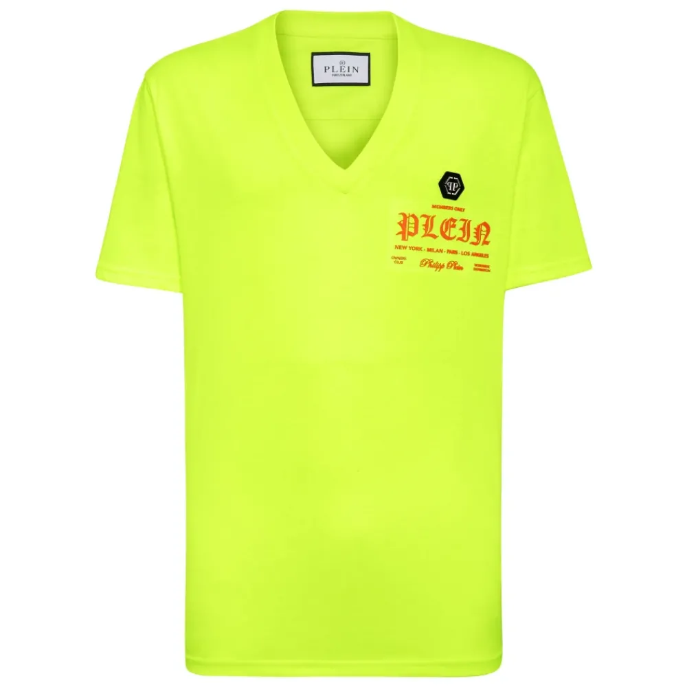 Heren Philipp Plein T-shirt V-Neck