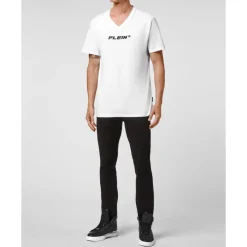 Heren Philipp Plein T-shirt V-Neck SS