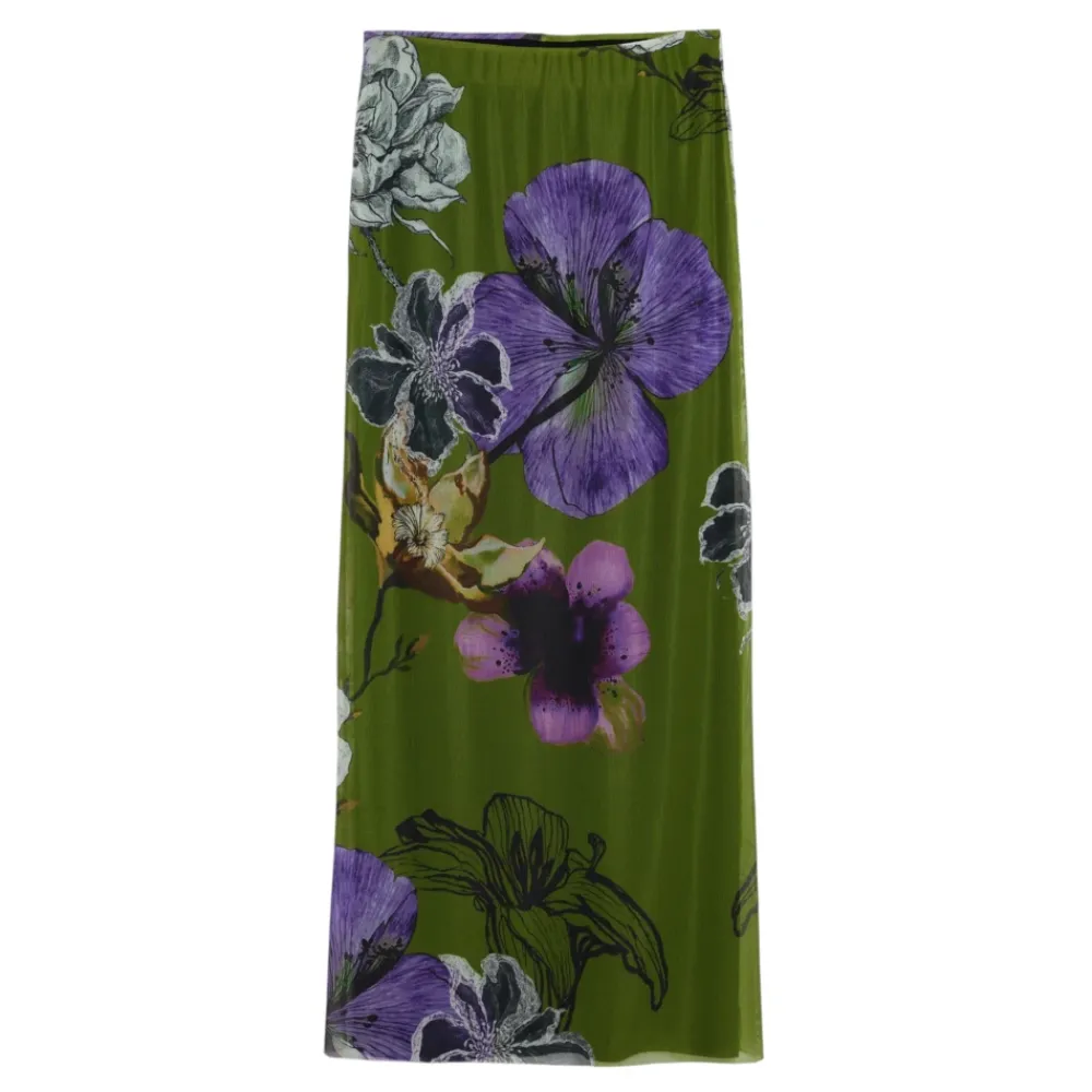 DAMES Desigual Rokken^Tulleflowers Midi Rok