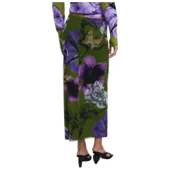 DAMES Desigual Rokken^Tulleflowers Midi Rok