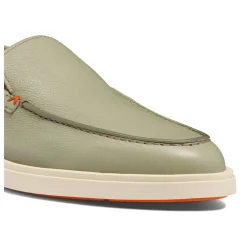 Heren Santoni Instappers & Slip Ons^Tumbled Leather Loafer