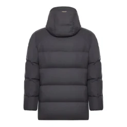 Heren Woolrich Turtleneck Hooded Parka