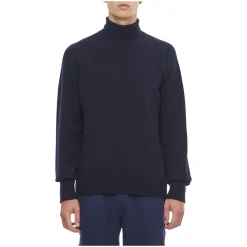 Heren Drumohr Turtleneck Trui