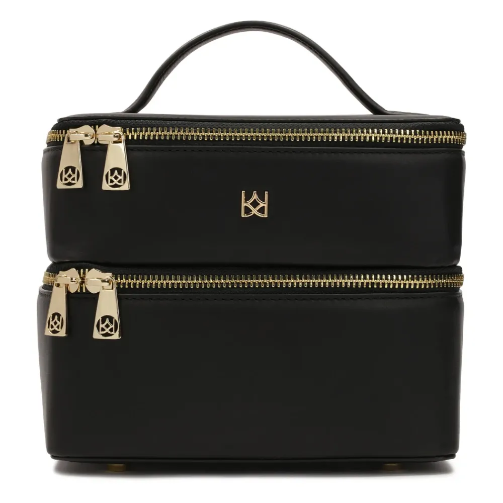 DAMES Kazar Twee compartimenten cosmetische tas in de vorm van een koffer