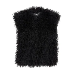 DAMES Dante 6 Twirl faux fur waistcoat