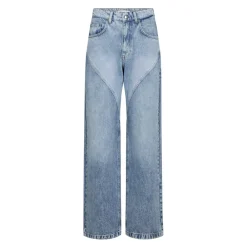 DAMES Co'Couture Two-Tone Straight-Leg Jeans