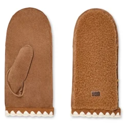 DAMES UGG fluff Scalloped Mitten