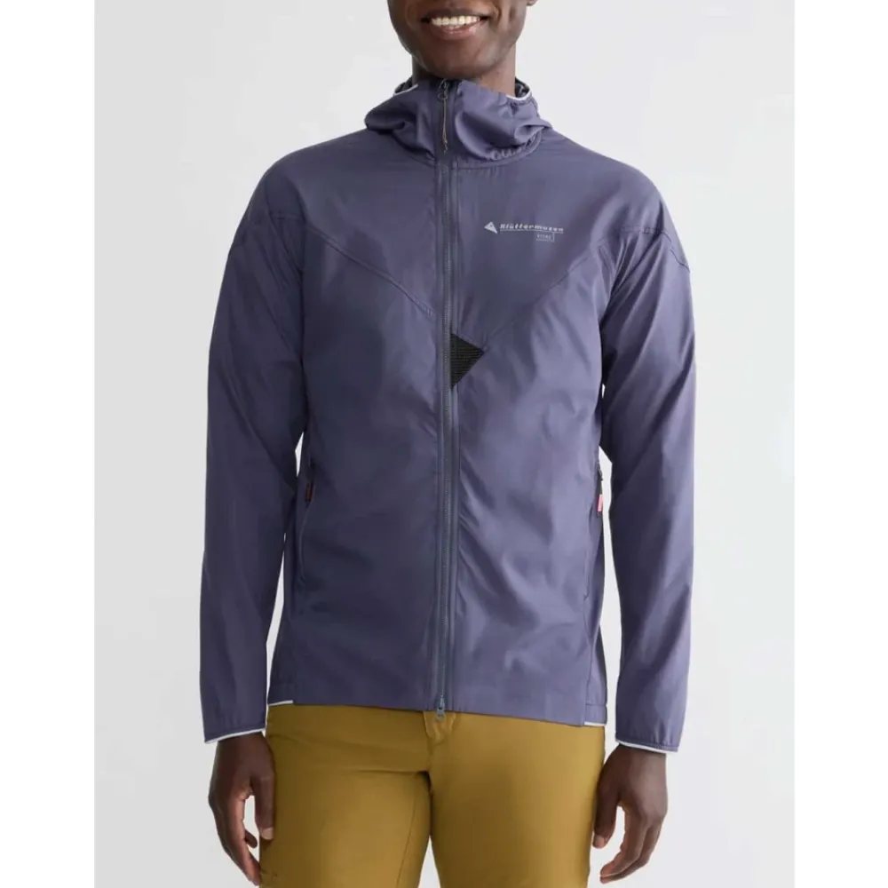 Klättermusen Outdoorjassen^Ultralichte Winddichte Jas met Rits en Capuchon