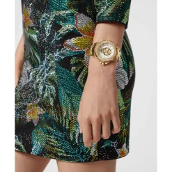 Heren Philipp Plein Unisex Horloge The $kull Genderless Crystal