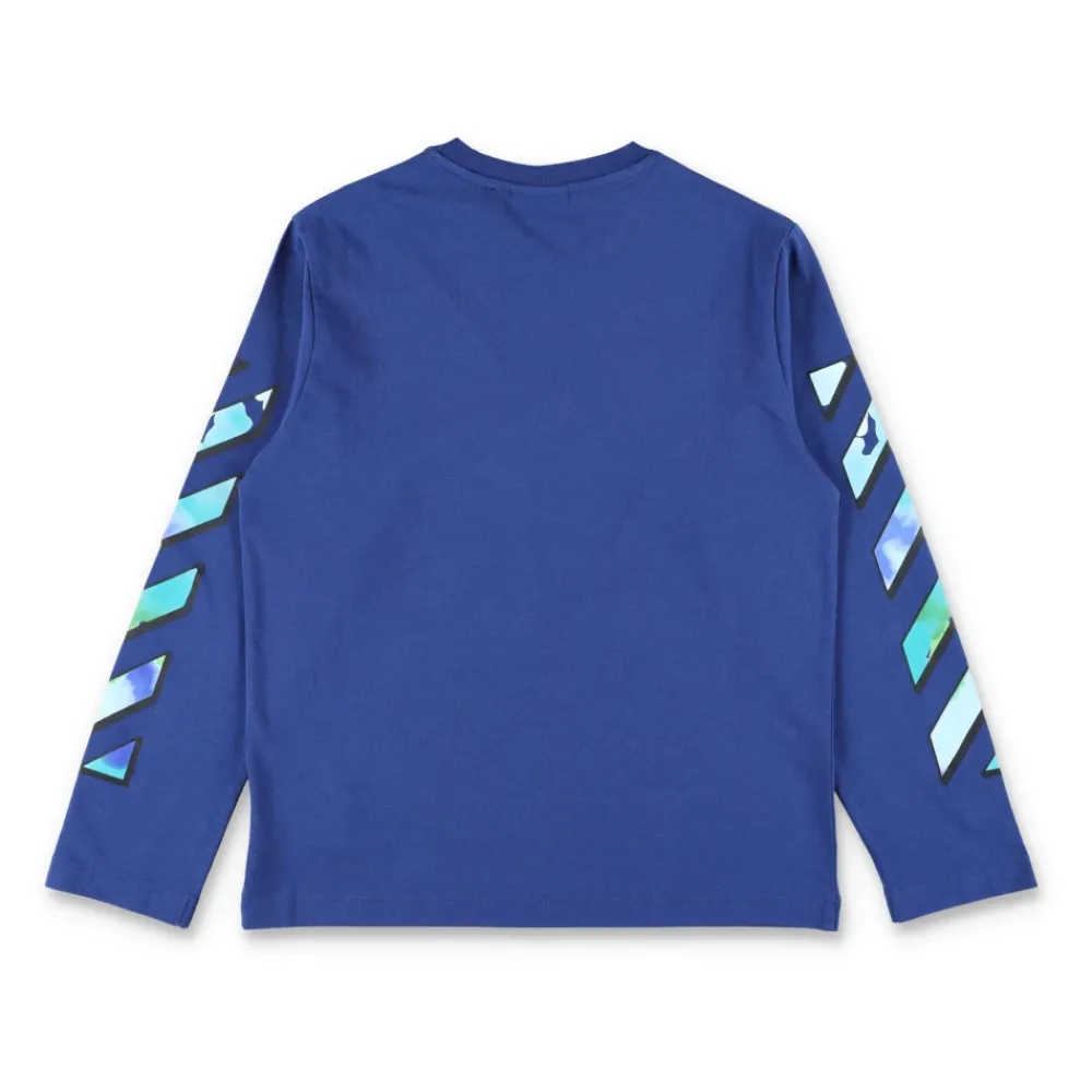 Off White Bovenkleding^Urban Stijl Longsleeve T-shirt