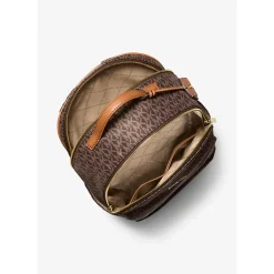 DAMES Michael Kors Rugzakken^Veelzijdige Sable Rugzak met Handtekeningprint