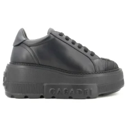 DAMES Casadei Sleehakken^Vegan Leren Wedge Sneakers