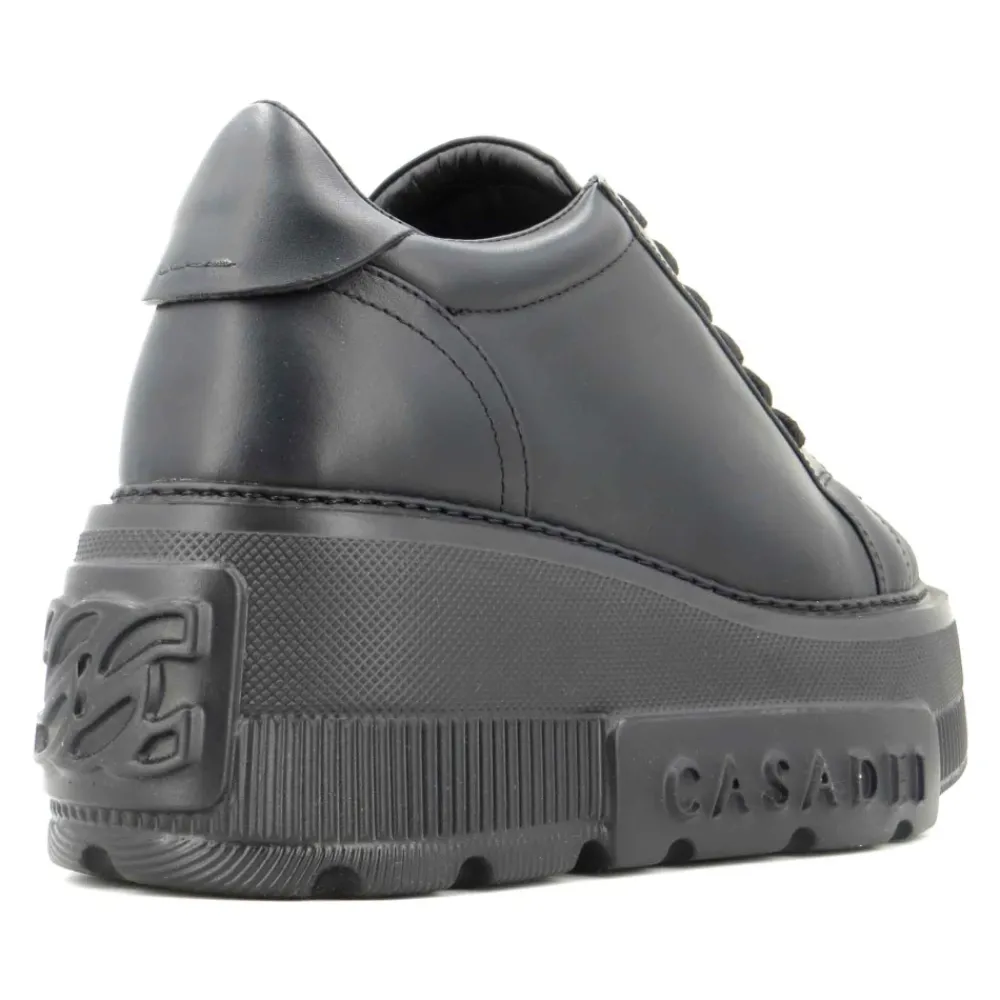 DAMES Casadei Sleehakken^Vegan Leren Wedge Sneakers