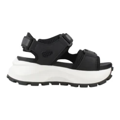 DAMES Buffalo Sleehakken^Vegan Platte Sandalen