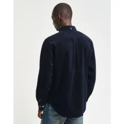 Heren Gant Overhemden^Velvet Cotton Regular Shirt