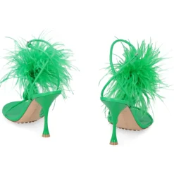 DAMES Bottega Veneta Sandalen^Veren leren sandalen met enkelband